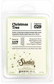 img 4 attached to 🎄 Shortie's Candle Company Christmas Tree Wax Melts - Formula 117-1 Highly Scented 3 Oz Bar - Natural Oils - Christmas & Holiday Air Freshener Cubes Collection
