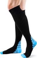 🧦 hoperay compression socks: 20-30mmhg circulation support for women & men - ideal sport stocking for active athletes логотип