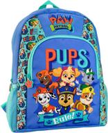 🐾 paw patrol marshall rubble backpack for children - ultimate rescue gear logo