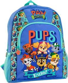 img 4 attached to 🐾 Paw Patrol Marshall Rubble Backpack for Children - Ultimate Rescue Gear