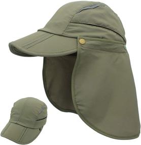 img 4 attached to 🧢 Jormatt Outdoor Protection Hats & Caps: Stylish Accessories for Girls and Boys