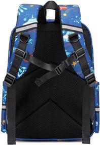 img 3 attached to 🚀 Space-themed Backpack for Elementary and Preschool Astronauts in Kindergarten