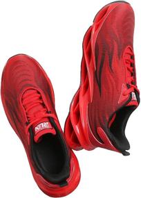img 1 attached to Azooken Footwear Breathable Lightweight Sneakers Men's Shoes in Athletic
