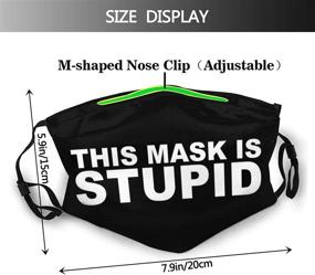 img 3 attached to 😂 This Useless Funny Face Mask with 2 Filters - Adjustable Prank Balaclava for Adults [SEO Optimized]