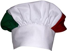 img 1 attached to 🍕 ChefSkin Adjustable Mushroom Chef Hat - Authentic Italian Design for Pizza and Italian Cuisine