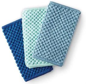 img 1 attached to 🧼 Norwex Counter Cloths Set of 3 - Sea Mist, Navy, and Teal