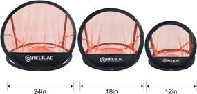 img 3 attached to 🏌️ RELILAC Golf Chipping Net (3 pcs): Enhance Your Accuracy and Swing with this Indoor/Outdoor Target Practice Set – Perfect Golfing Gift for Men, Dad, Mom, Husband, Women, and Golfers of all Ages