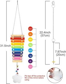 img 2 attached to Woiworco Chicken Xylophone Vegetable Hanging Birds and Toys