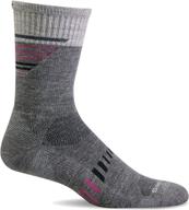 sockwell womens ascend moderate compression logo