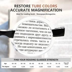 img 1 attached to Eyekepper Round Reading Glasses Readers Vision Care and Reading Glasses