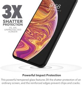 img 3 attached to 📱Защитное стекло ZAGG InvisibleShield Glass+ для Apple iPhone 11 Pro Max - высокоосновное закаленное стекло для максимальной защиты от ударов и царапин