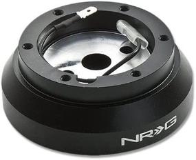 img 3 attached to 🔑 Насадка на рулевое колесо NRG SRK-140H Black: идеально подходит для Nissan 200SX, 240SX, 300ZX, Altima, Maxima, Sentra.