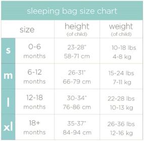 img 2 attached to aden + anais Essentials Classic Sleeping Bag, 100% Cotton Muslin Wearable Baby Blanket, Medium Size, Ages 6-12 Months, Doll Design with Stars