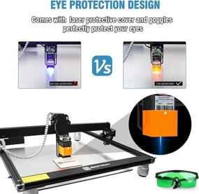 img 1 attached to 🔍 Ultimate EGOMYRON Engraver: Fixed Focus, Eye Protection for Precision Engraving