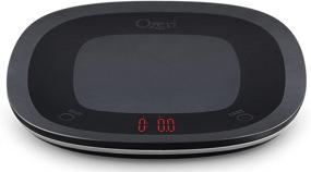 img 3 attached to 🔲 Ozeri Touch Waterproof Digital Kitchen Scale - Small, Black: Washable & Submersible for Easy Cleaning