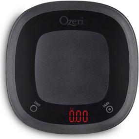 img 2 attached to 🔲 Ozeri Touch Waterproof Digital Kitchen Scale - Small, Black: Washable & Submersible for Easy Cleaning