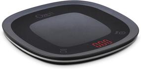 img 4 attached to 🔲 Ozeri Touch Waterproof Digital Kitchen Scale - Small, Black: Washable & Submersible for Easy Cleaning