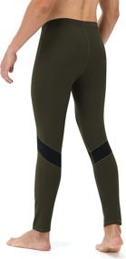 img 3 attached to 🔥 Runhit Men's Thermal Underwear Set - Long Johns Base Layer Shirts & Pants for Ultimate Warmth