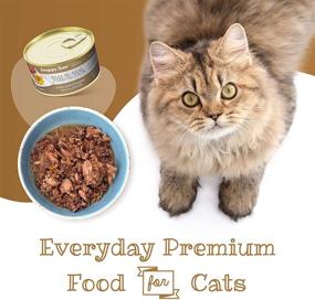 img 1 attached to 🐱 Snappy Tom Lites Cat Food with Premium Ingredients - 24 Pack, Easy-Open Cans, Canned Tuna & Cat Food, Wet Kitten Food for Healthy Growth and Eyesight