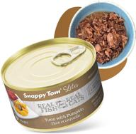 🐱 snappy tom lites cat food with premium ingredients - 24 pack, easy-open cans, canned tuna & cat food, wet kitten food for healthy growth and eyesight logo