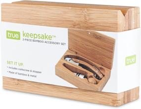 img 4 attached to True Keepsake 2-Piece Bamboo Accessory Set: Stylish and Sustainable Essentials