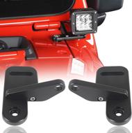 🚙 крепление светильника a pillar cowl light mount brackets для jeep wrangler jl и gladiator jt 2018-2021 - пара логотип