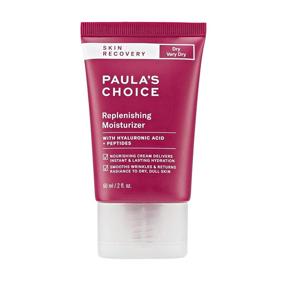 img 4 attached to 🌿 Paula's Choice Skin Recovery Replenishing Moisturizer Cream for Redness - Facial Moisturizer for Rosacea, Wrinkles, and Uneven Skin Tone - Soothing Formula with 1-2 oz Tube