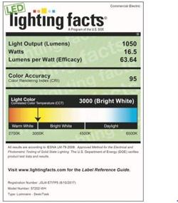 img 3 attached to 💡 Commercial Electric 18in LED Under Cabinet Light, Soft White (3000k), 1050 Lumens, 16.5 Watts