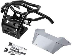 img 3 attached to 🚀 High-Quality Front Bumper for Can Am Maverick X3 Max Turbo R RR 2017-2021 - Kemimoto Maverick X3 Heavy Duty Front Runner Bumper, Compatible with #715002878