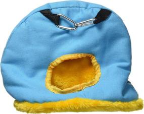 img 1 attached to Medium Snuggle Sack Bird Nest by Prevue Pet Products - 2-1/2-Inch Opening, Colors Vary