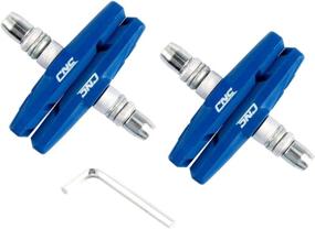 img 1 attached to 🚲 CNC INC: High-Performance Bicycle V-Brake Pads - 2 Pairs, 70mm V Brake Blocks Set, Cantilever Brake Pads