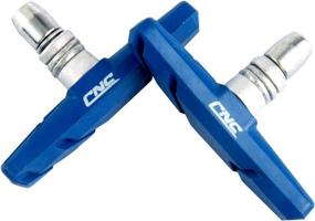 img 3 attached to 🚲 CNC INC: High-Performance Bicycle V-Brake Pads - 2 Pairs, 70mm V Brake Blocks Set, Cantilever Brake Pads