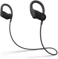 🎧 renewed powerbeats mwnv2ll/a: black high-performance wireless bluetooth headphones logo