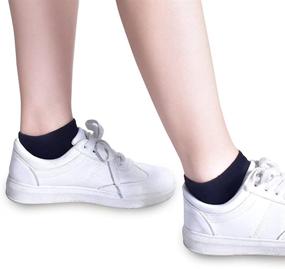 img 3 attached to 🧦 Stylish Women's Low Cut Socks: Ankle No Show Athletic Short Cotton Socks by Sioncy - Get Yours Now!