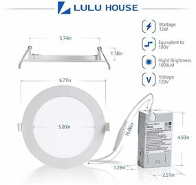 img 3 attached to LULU HOUSE Recessed Daylight - UL Certified Industrial Electrical Lighting Components