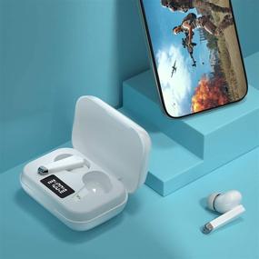 img 2 attached to Bluetooth Earphone Waterproof Charging Headphone Headphones