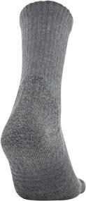 img 1 attached to Ultimate Comfort for Adults: Under Armour Hitch Cushion Crew Socks, 1-Pair