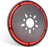 spare tire 3rd third brake light for jeep wrangler [5 x 4 logo