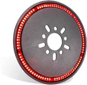img 4 attached to Spare Tire 3Rd Third Brake Light For Jeep Wrangler [5 X 4
