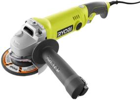 img 4 attached to RYOBI 7.5 Corded Angle Grinder: Efficient Performance for Precision Grinding