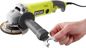 img 3 attached to RYOBI 7.5 Corded Angle Grinder: Efficient Performance for Precision Grinding