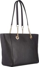 img 2 attached to 👜 COACH Women's Pebbled Turnlock Chain Handbags & Wallets