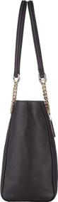 img 1 attached to 👜 COACH Women's Pebbled Turnlock Chain Handbags & Wallets