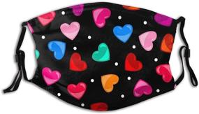 img 4 attached to Prientomer Hearts Washable Balaclava Filters