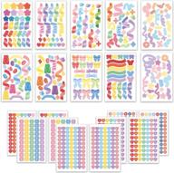 sticker colorful decorative adhesive scrapbooks logo