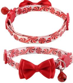 img 2 attached to Christmas Collar Bowtie Collars Breakaway