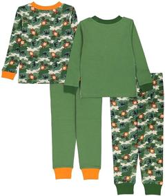 img 3 attached to Universal Jurassic Cotton Pajamas Attack Boys' Clothing