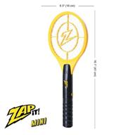 zap it! fly swatter - питание от батарей, 2xaa включены - убийца насекомых 3,500 вольт - эффективное средство от насекомых. логотип