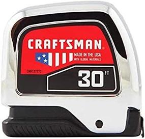 img 3 attached to Enhance Precision and Accuracy with the CRAFTSMAN Measure Chrome 30 Foot CMHT37370S