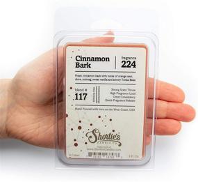 img 1 attached to 🕯️ Shortie's Candle Company Cinnamon Bark Wax Melts Multi Pack - Formula 117-2 Highly Scented Bars - Essential & Natural Oils - Bakery & Food Air Freshener Cubes Collection: Buy Now!